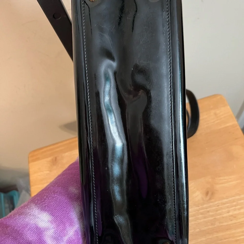 Chanel Patent Leather Tote